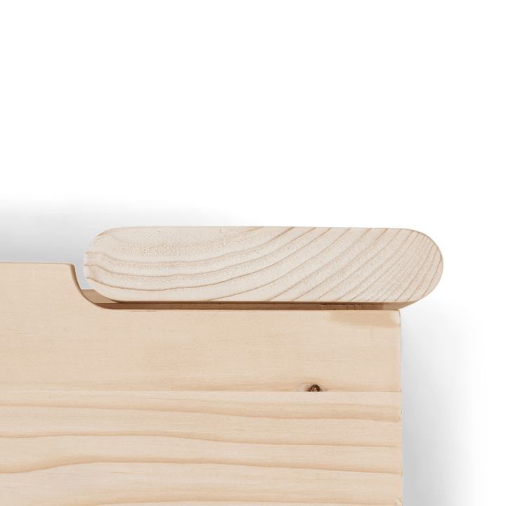 Beam bänk 112 cm, Furu Form & Refine