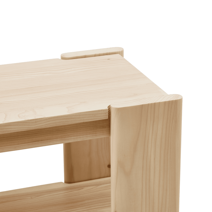 Beam bänk 112 cm, Furu Form & Refine