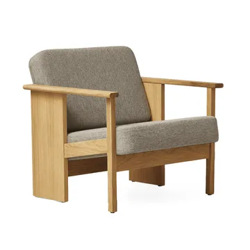 Block loungestol - Ek-Hallingdal 65-0227 - Form & Refine