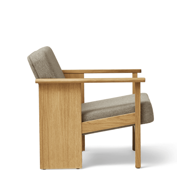 Block loungestol, Ek-Hallingdal 65-0227 Form & Refine