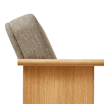 Block loungestol - Ek-Hallingdal 65-0227 - Form & Refine