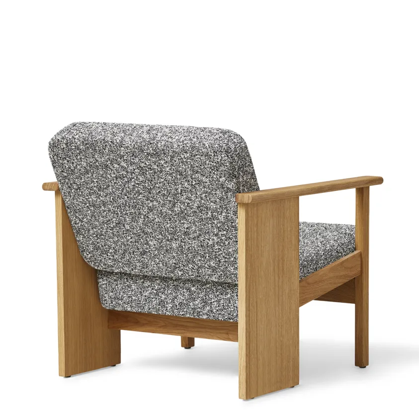 Block loungestol, Ek-Zero 0004 Form & Refine