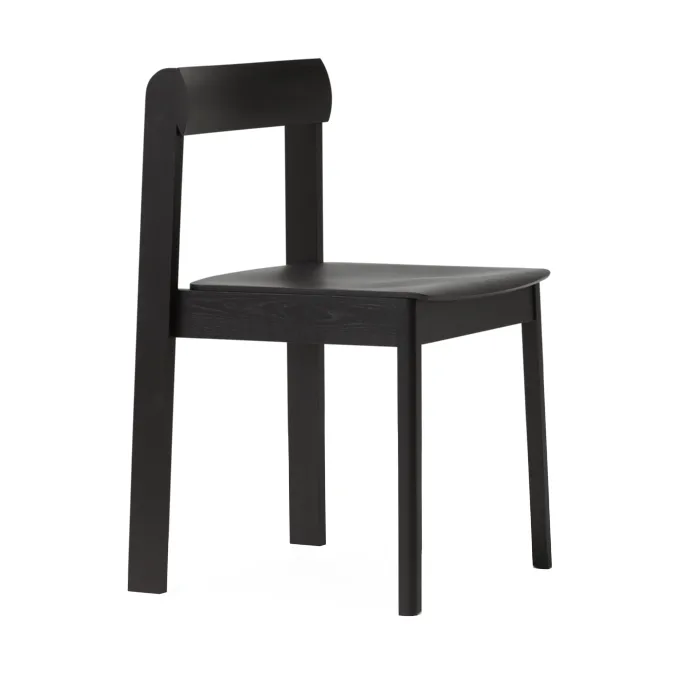 Blueprint stol, Svart Form & Refine