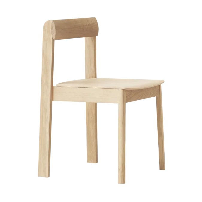 Blueprint stol, Vit ek Form & Refine