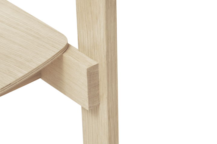 Blueprint stol, Vit ek Form & Refine
