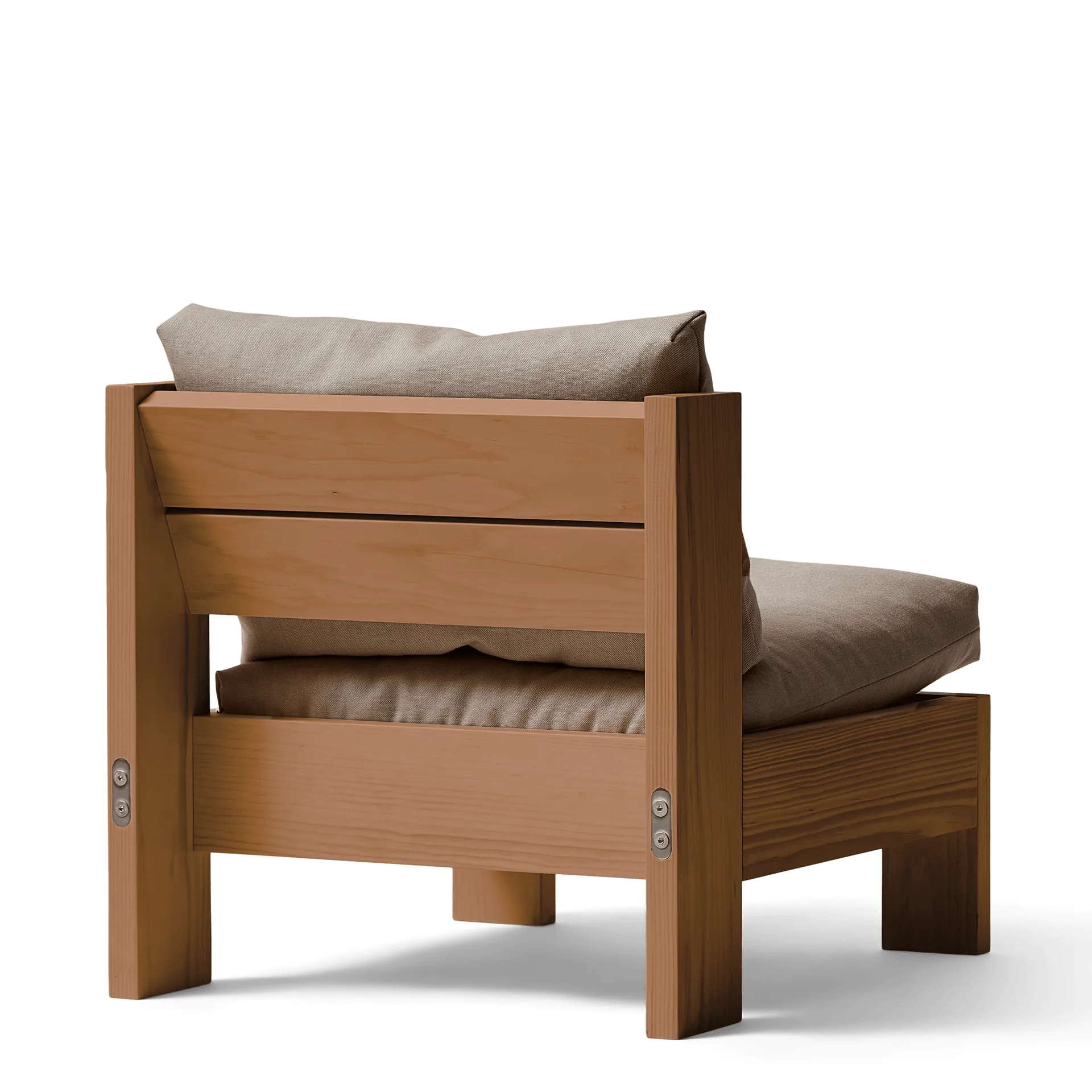 Icon loungestol, Technicolor 0370-deep brown furu Form & Refine