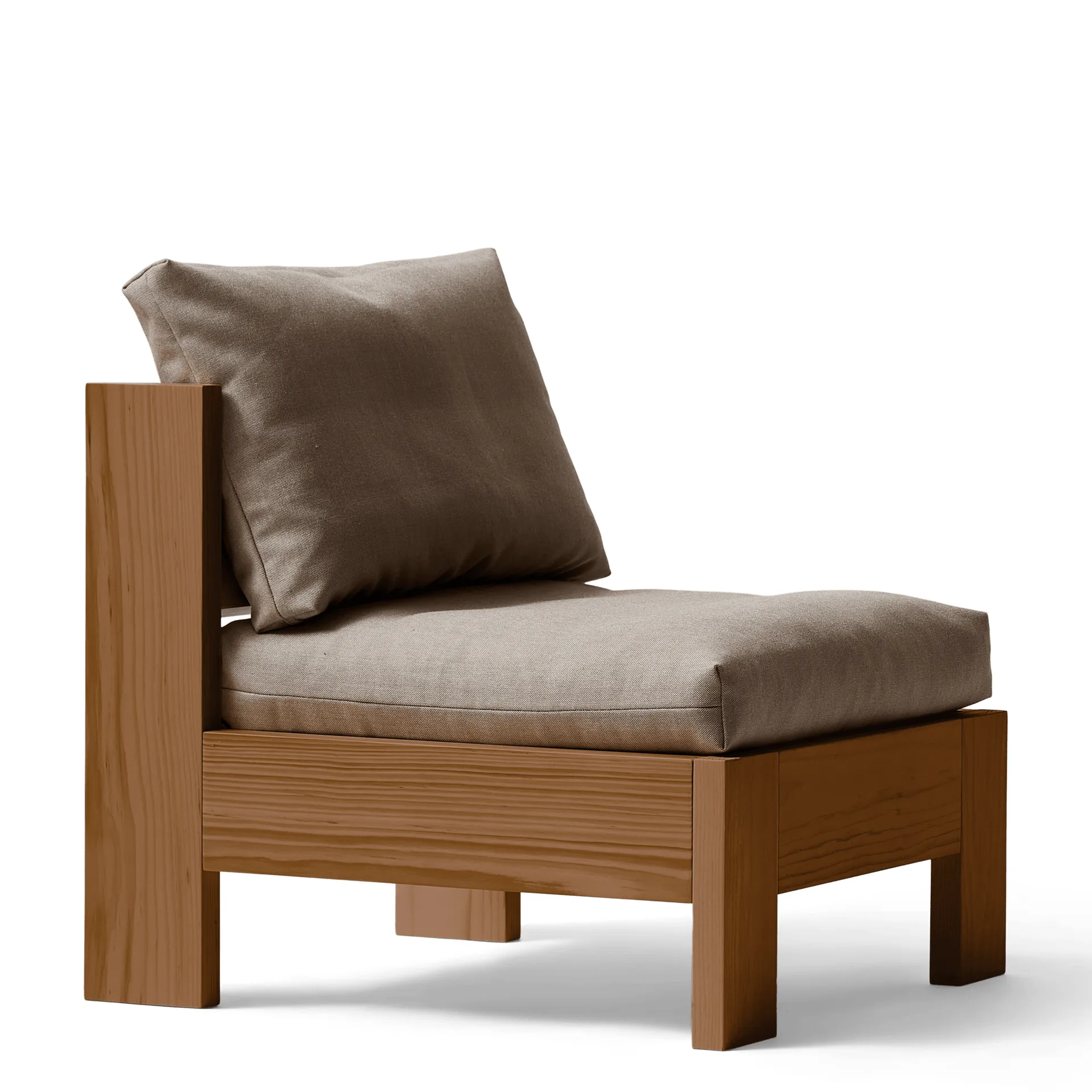 Icon loungestol, Technicolor 0370-deep brown furu Form & Refine
