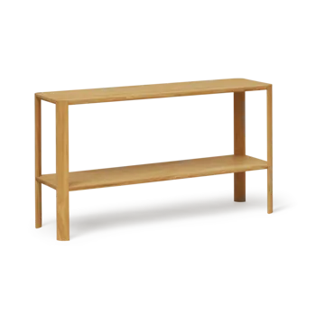 Leaf hylla 2 hyllplan 57x100 cm - Ek - Form & Refine