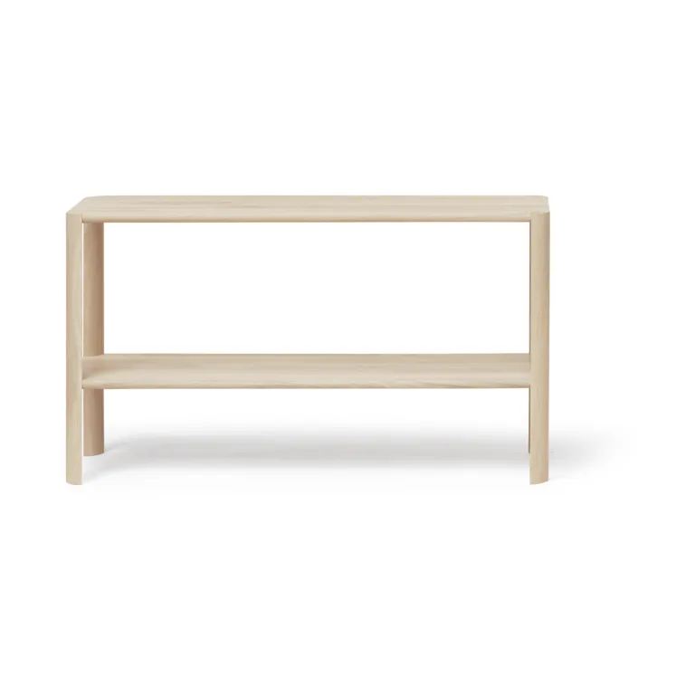 Leaf hylla 2 hyllplan 57x100 cm, Vit ek Form & Refine