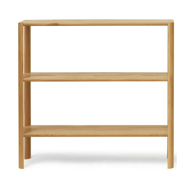 Leaf hylla 3 hyllplan 92x100 cm, Ek Form & Refine