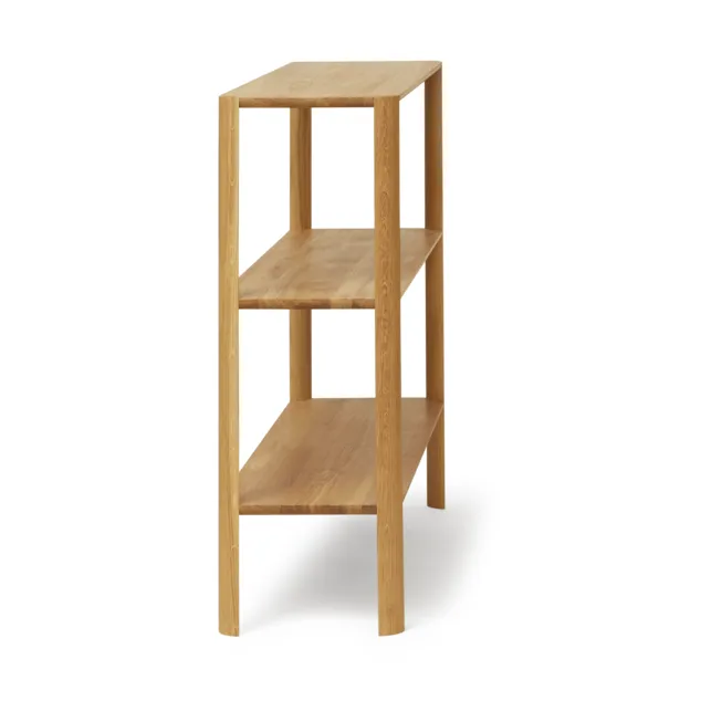 Leaf hylla 3 hyllplan 92x100 cm, Ek Form & Refine