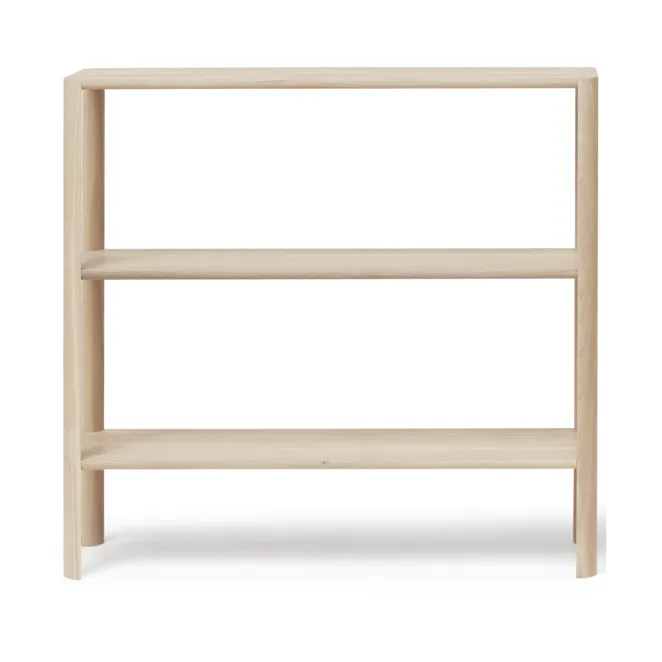 Leaf hylla 3 hyllplan 92x100 cm, Vit ek Form & Refine