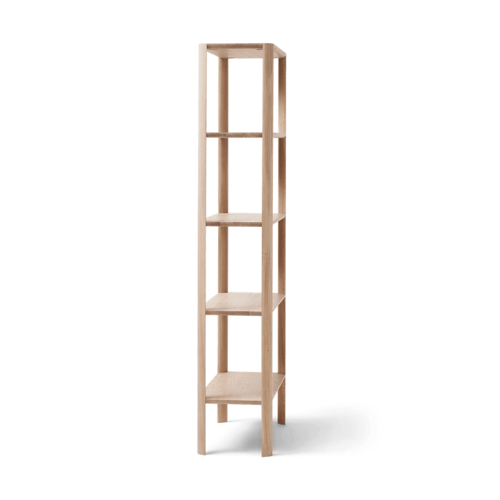 Leaf hylla 5 hyllplan 55x162 cm, Vit ek Form & Refine