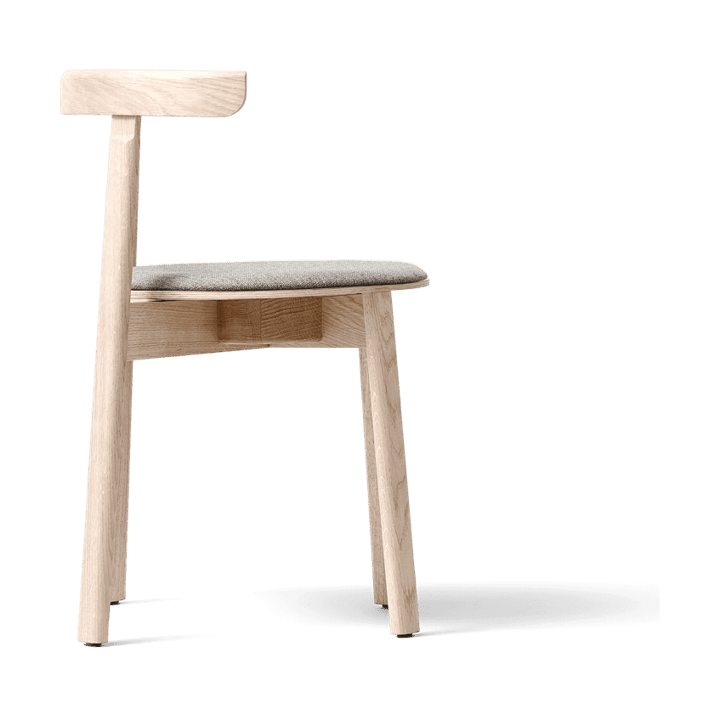 Lunar stol, Vit ek-Hallingdal 65-0227 Form & Refine