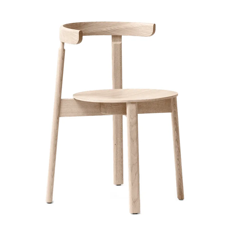 Lunar stol, Vit ek Form & Refine