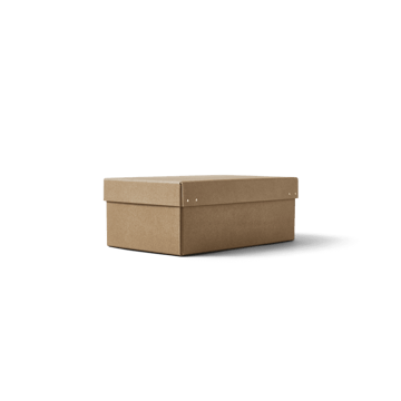 Ordinary förvaringsbox 2-pack - Brown - Form & Refine