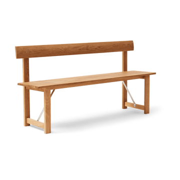 Position bänk 155 cm - Ek-stål - Form & Refine