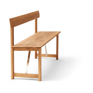 Position bänk 155 cm - Ek-stål - Form & Refine