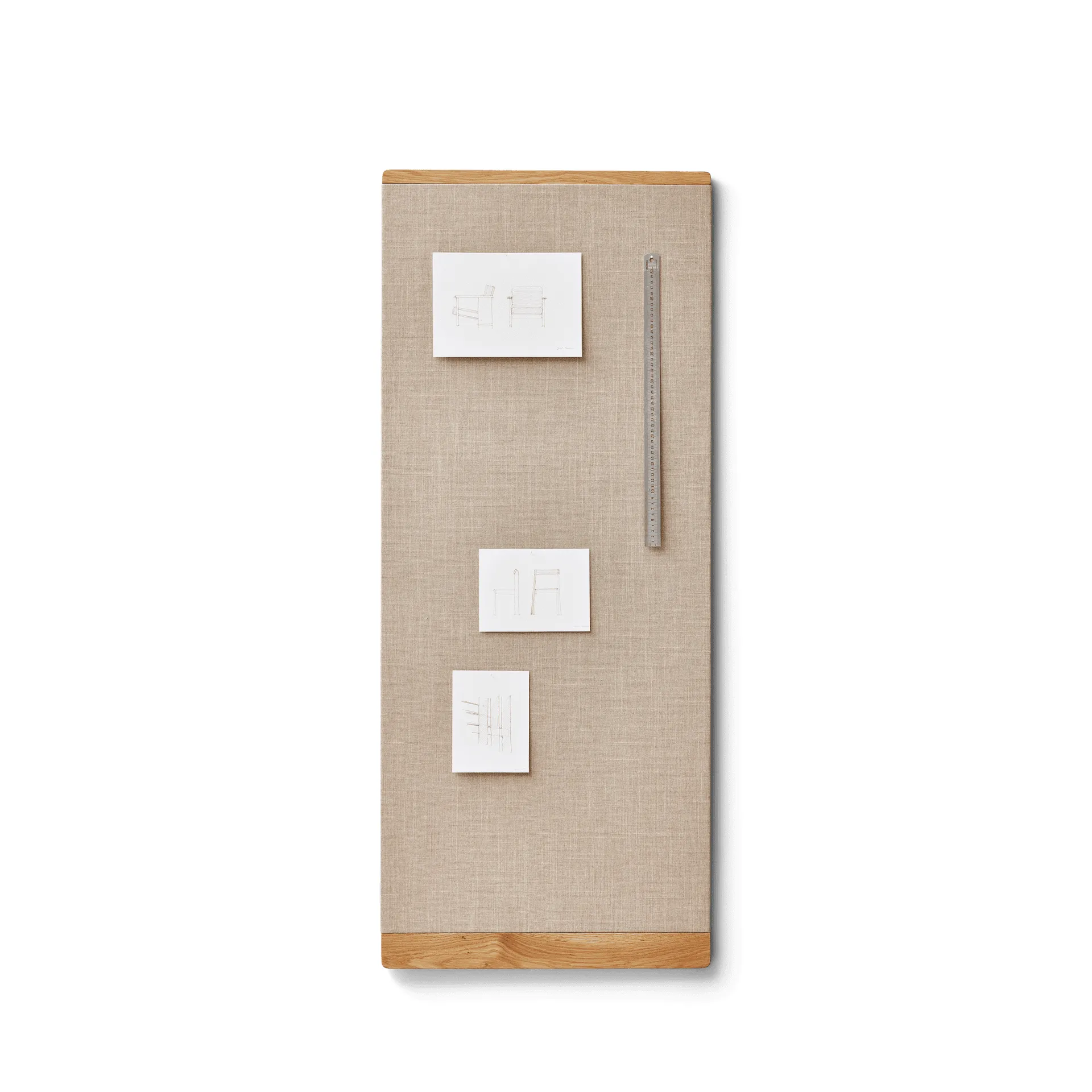 Rim anslagstavla 60x145 cm, Ek Form & Refine