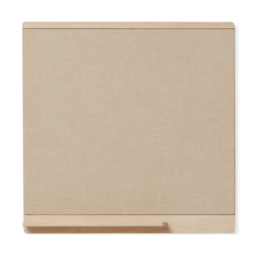 Rim anslagstavla 75x75 cm, Vit ek Form & Refine