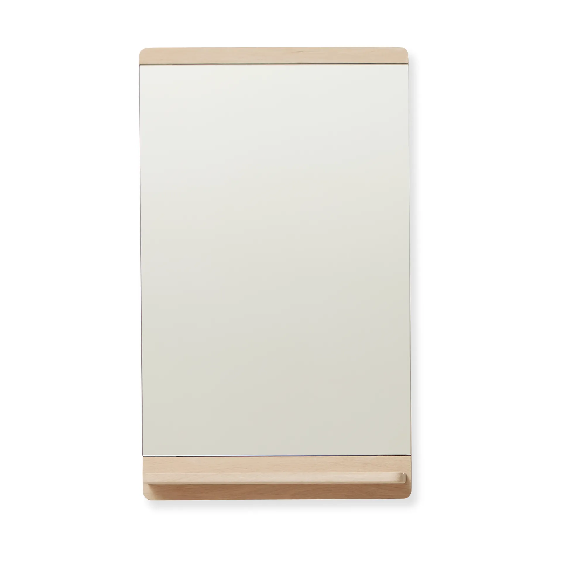 Rim väggspegel 40x68 cm, Vit ek Form & Refine