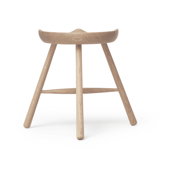 Shoemaker Chair stol No. 49, Vitoljad ek Form & Refine