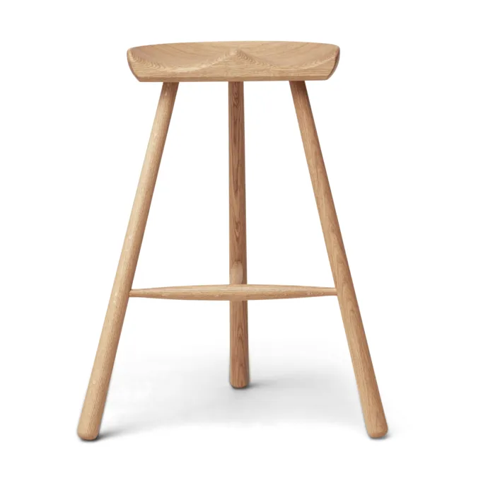 Shoemaker Chair stol No. 68, Vitoljad ek Form & Refine