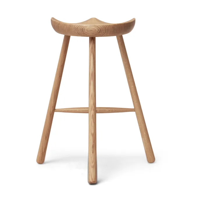 Shoemaker Chair stol No. 68, Vitoljad ek Form & Refine