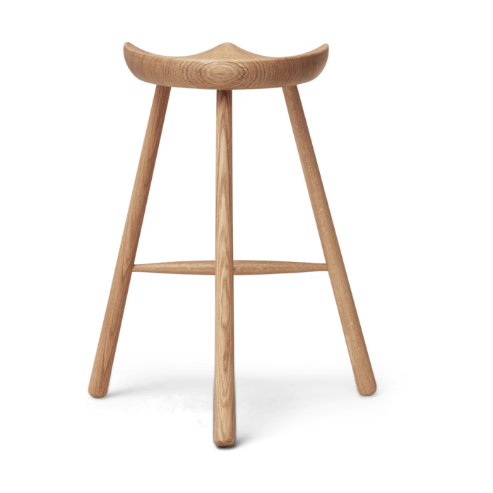Shoemaker Chair stol No. 68, Vitoljad ek Form & Refine