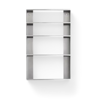 Taper förvaringshylla 40x65 cm - Rostfritt stål - Form & Refine