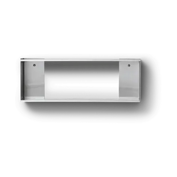 Taper förvaringshylla 70x25 cm - Rostfritt stål - Form & Refine