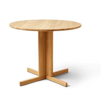 Trefoil matbord Ø90 cm - Ek - Form & Refine