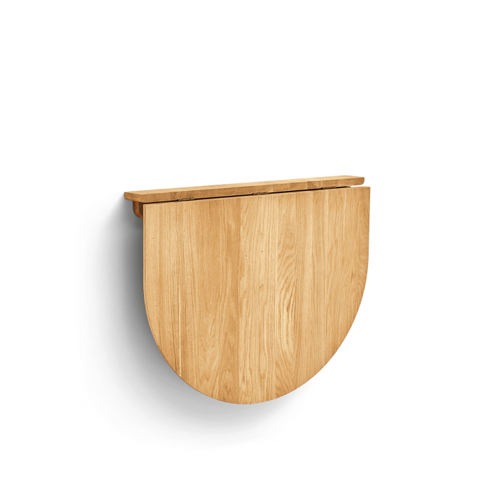 Trefoil väggmonterat bord, Ek Form & Refine