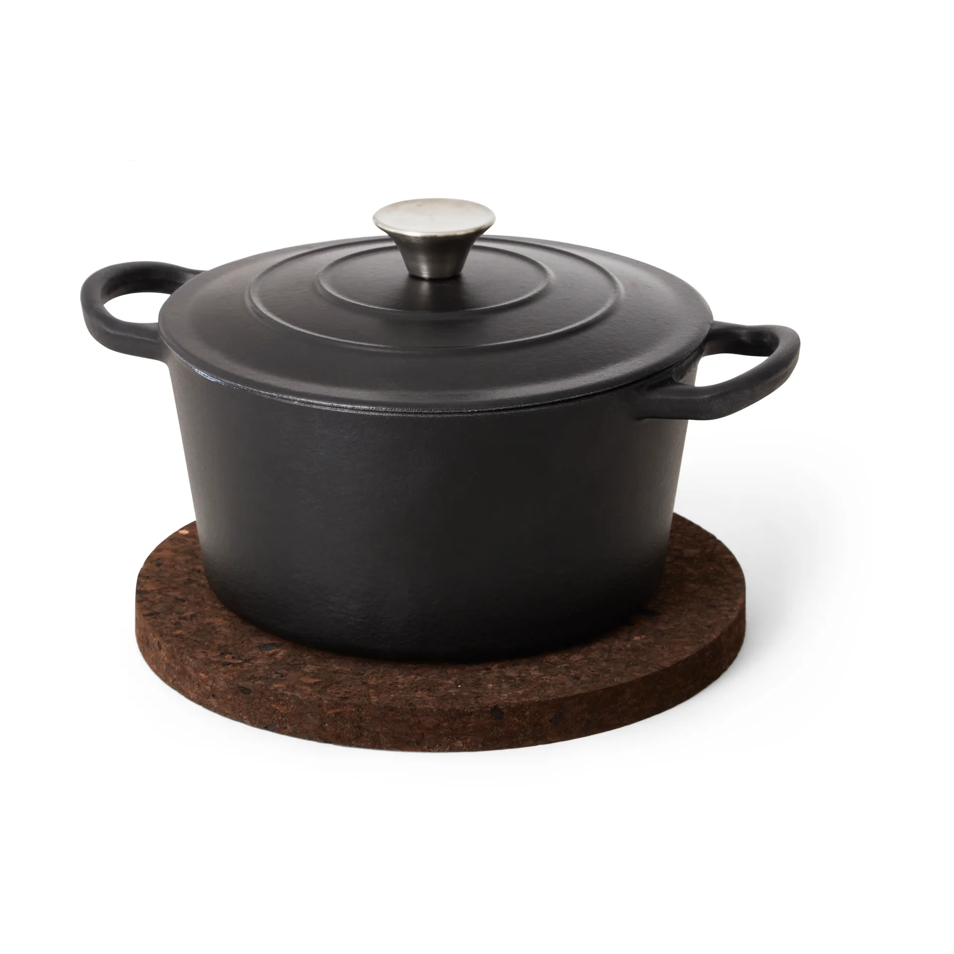 Cork grytunderlägg smoked, Ø25 cm Formgatan