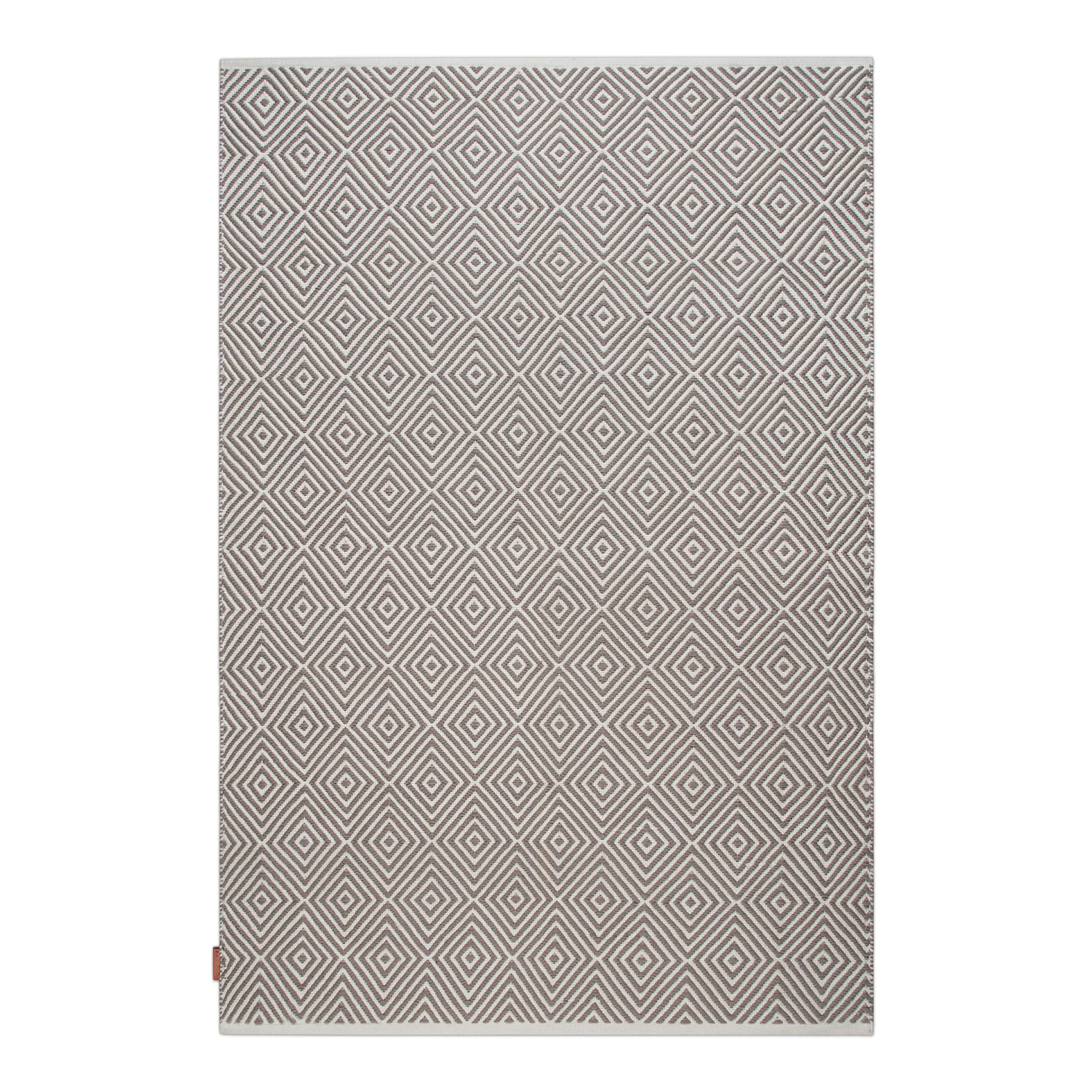 Diamond matta 140x200 cm, Grey Formgatan