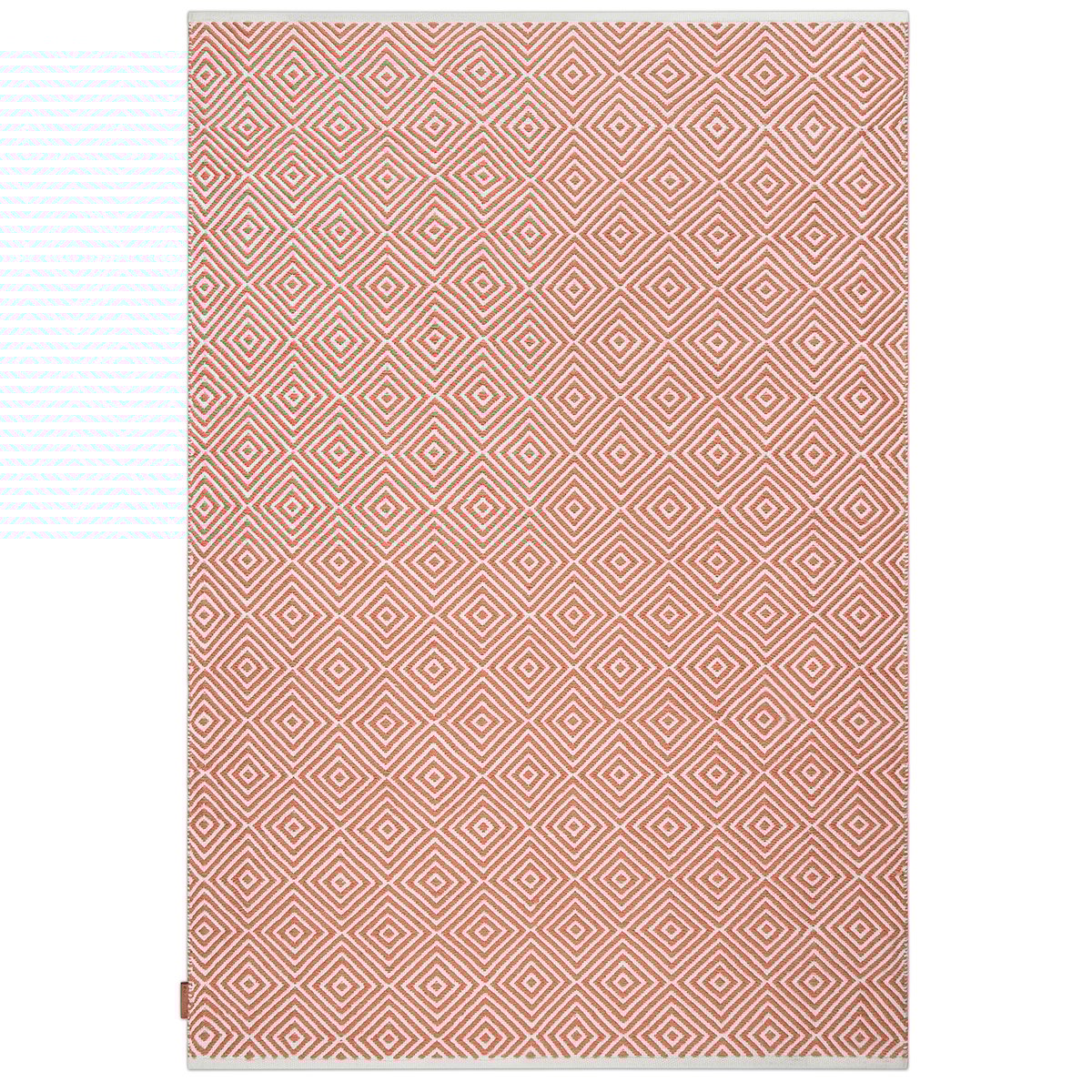 Formgatan Diamond matta 200x300 cm Burnt orange | Skandinavisk Design | Plastmattor | Orange