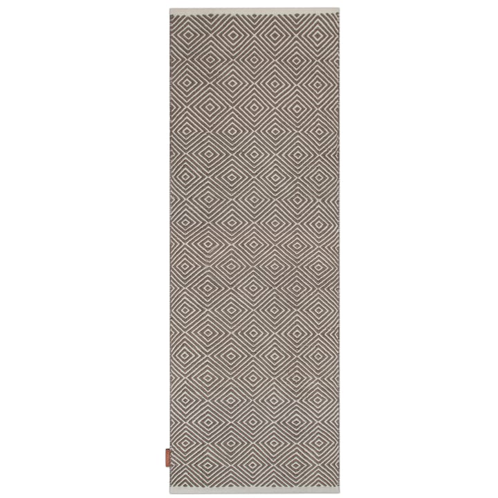 Diamond matta 70x200 cm - Grey - Formgatan