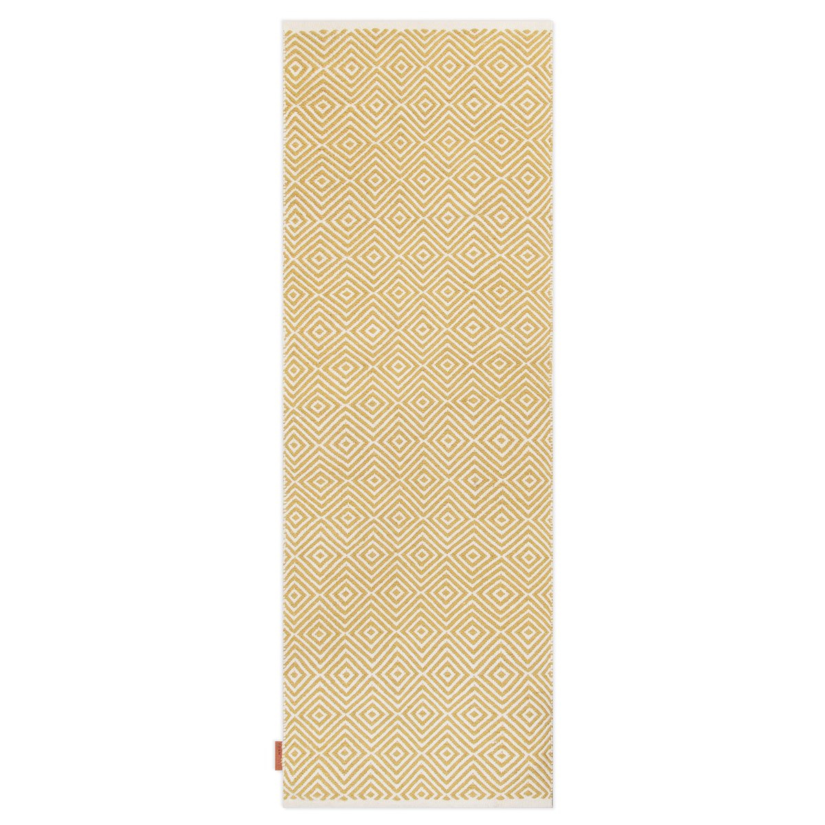 Formgatan Diamond matta 70x200 cm Yellow | Skandinavisk Design | Plastmattor | Gul