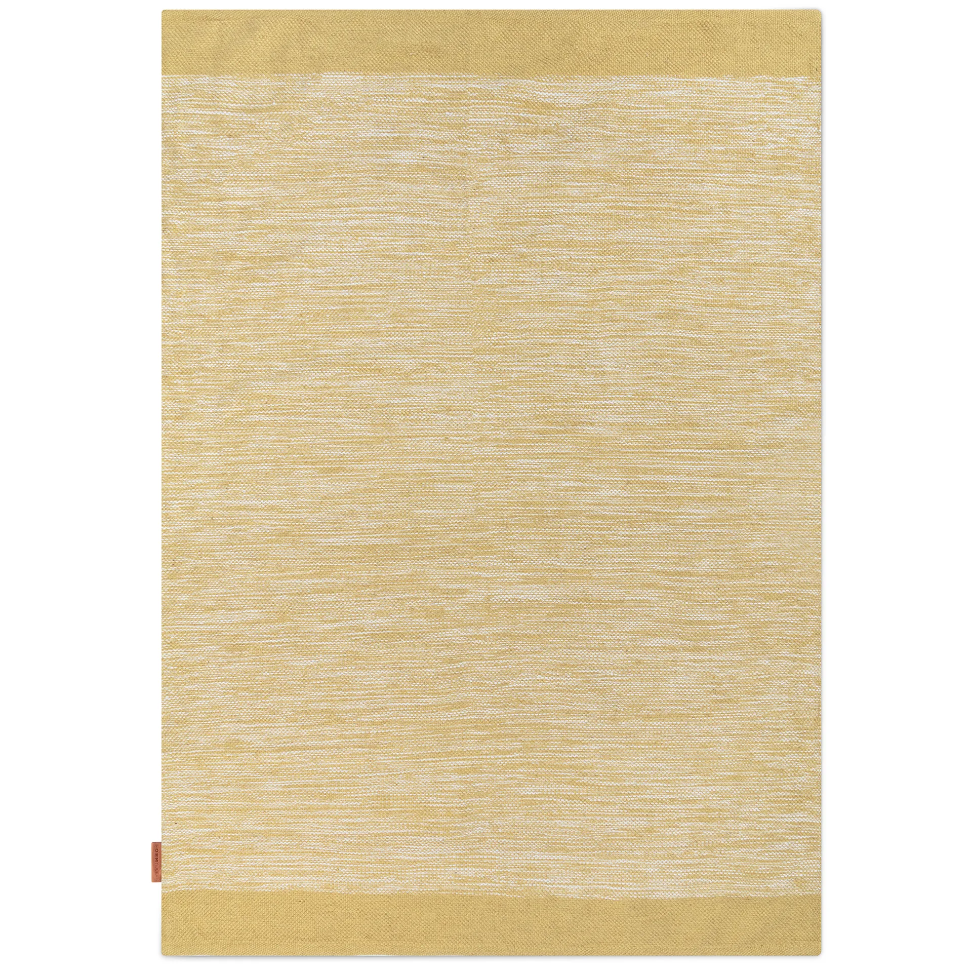 Melange matta 200x300 cm, Dusty yellow Formgatan