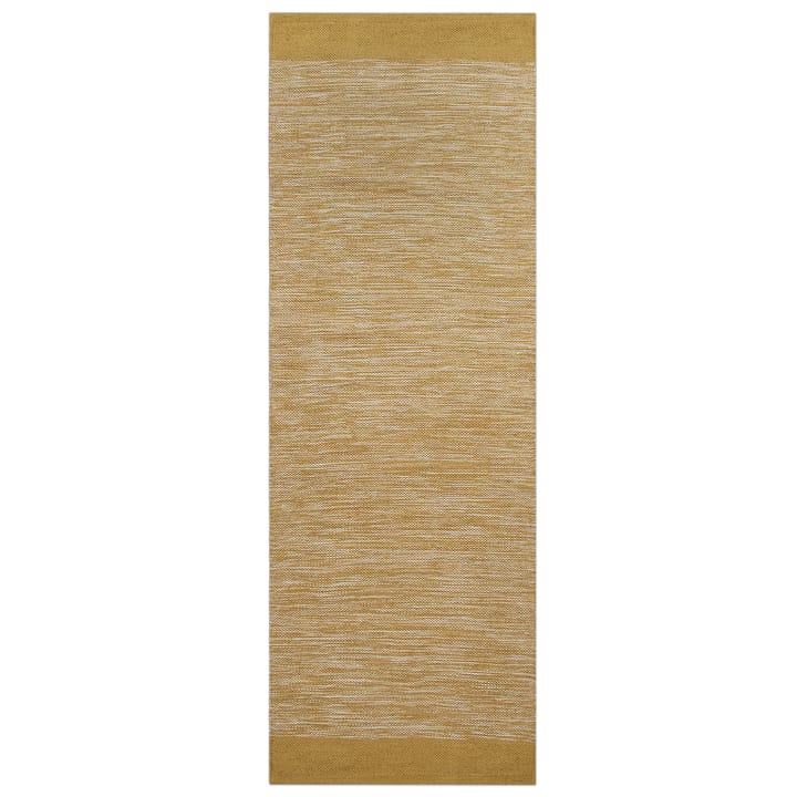Melange matta 70x200 cm - Dusty yellow - Formgatan