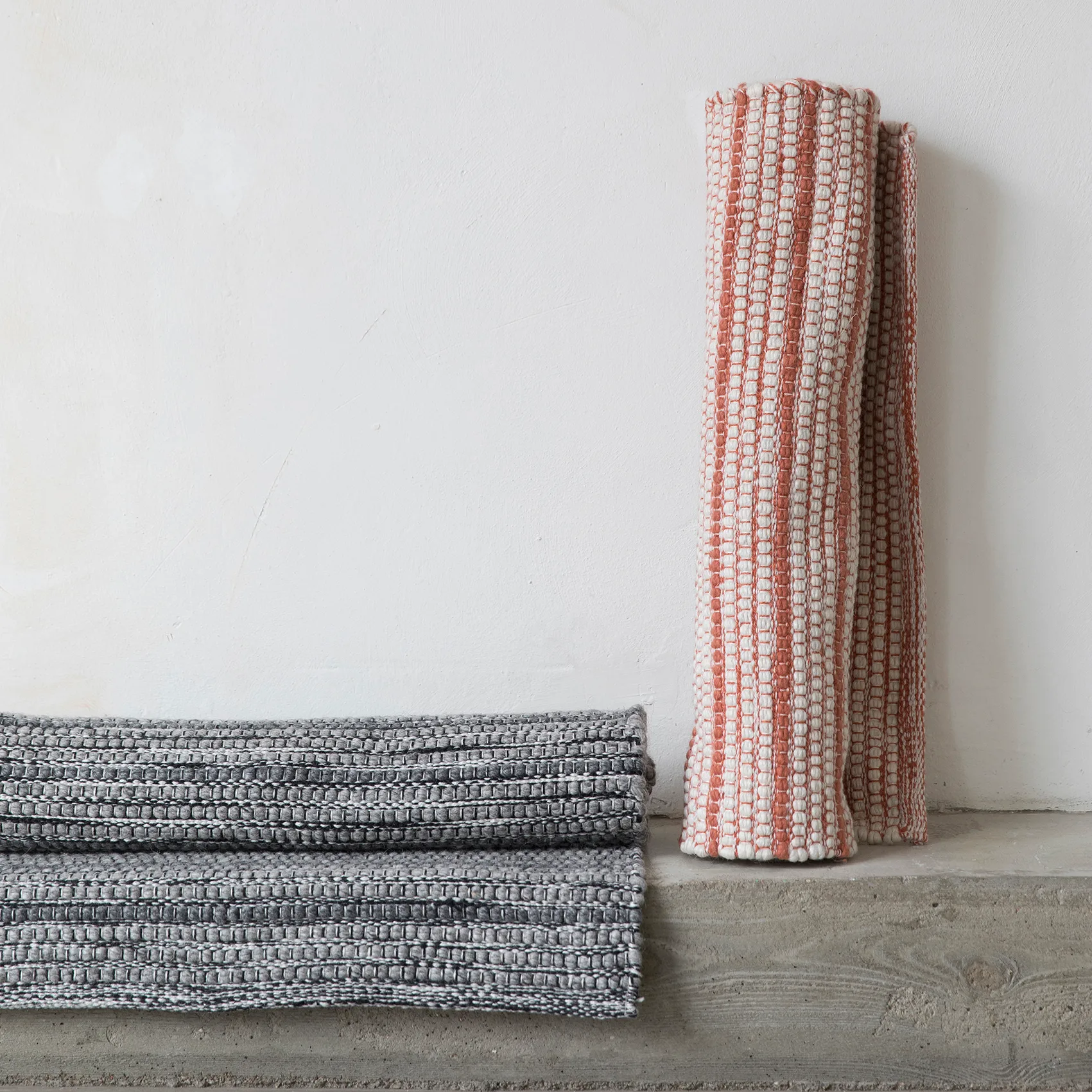 Stripe matta 70x200 cm, Burnt orange Formgatan