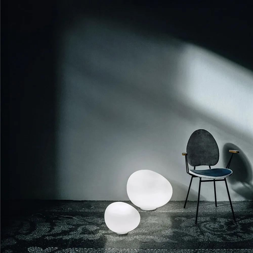 Gregg grande bordslampa, vit Foscarini