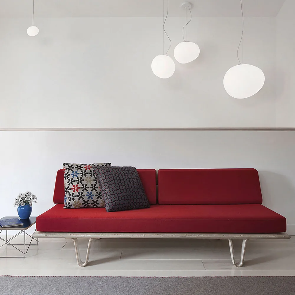 Gregg grande pendel, vit Foscarini