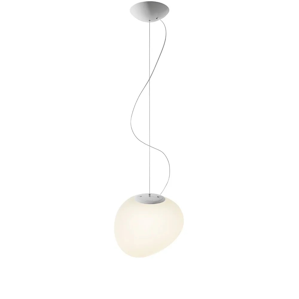 Gregg midi pendel, vit Foscarini