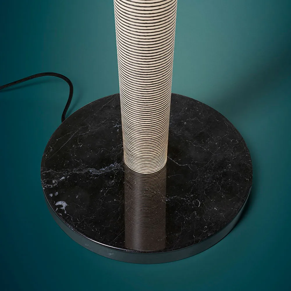 Mite Anniversario golvlampa, svart Foscarini