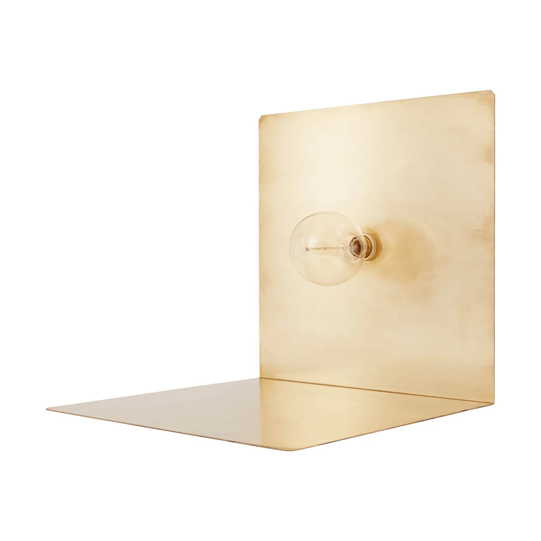 90° Floor Light golvlampa, Brass FRAMA