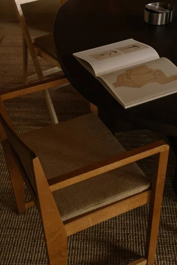 Armrest Chair 01 karmstol - Mörkbrun björk - FRAMA