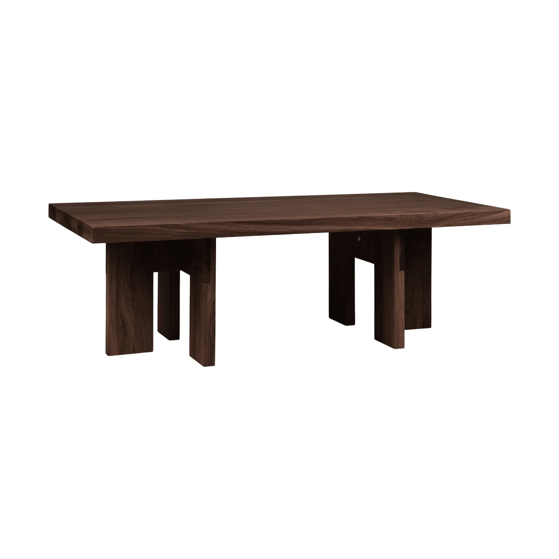 Farmhouse Rectangle soffbord, Mörk ek, 115x52x37 cm FRAMA