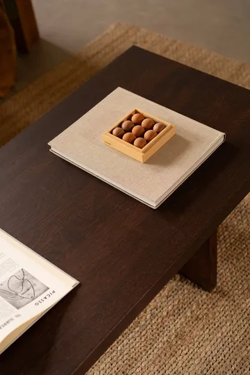 Farmhouse Rectangle soffbord - Mörk ek, 115x52x37 cm - FRAMA