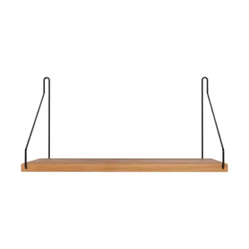 Single Shelf vägghylla - Ek-svart, 40x20 cm - FRAMA
